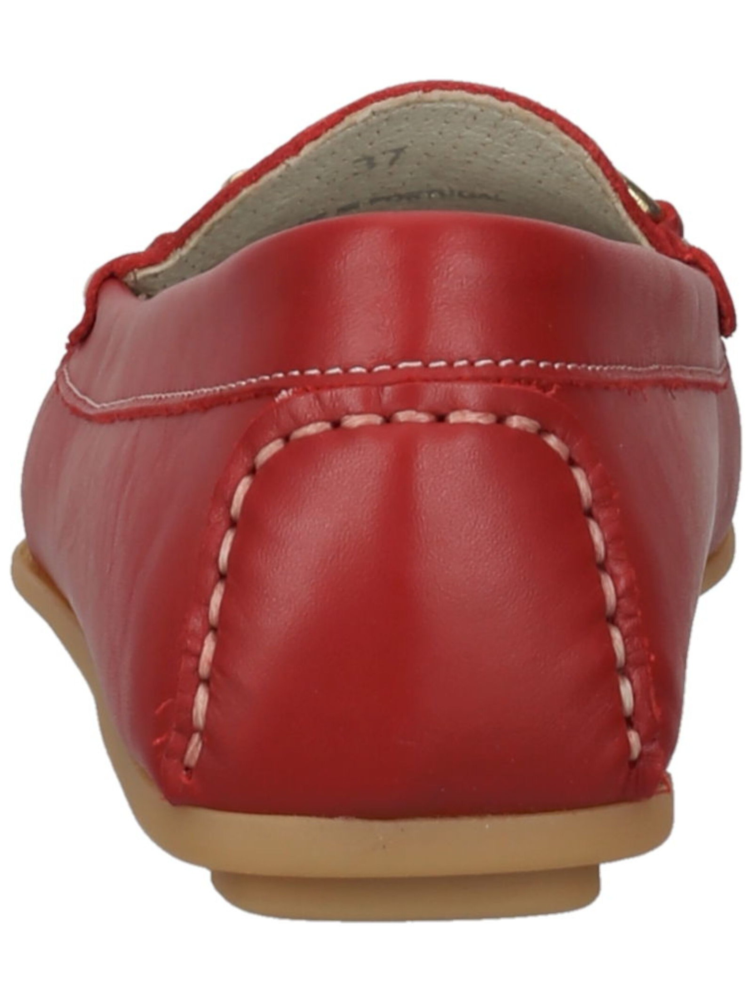 Bama Moccasins in Red