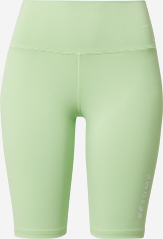 Résumé Skinny Trousers 'Esthy' in Green: front