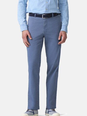 MEYER Regular Chino 'Roma 1-5080' in Blauw: voorkant