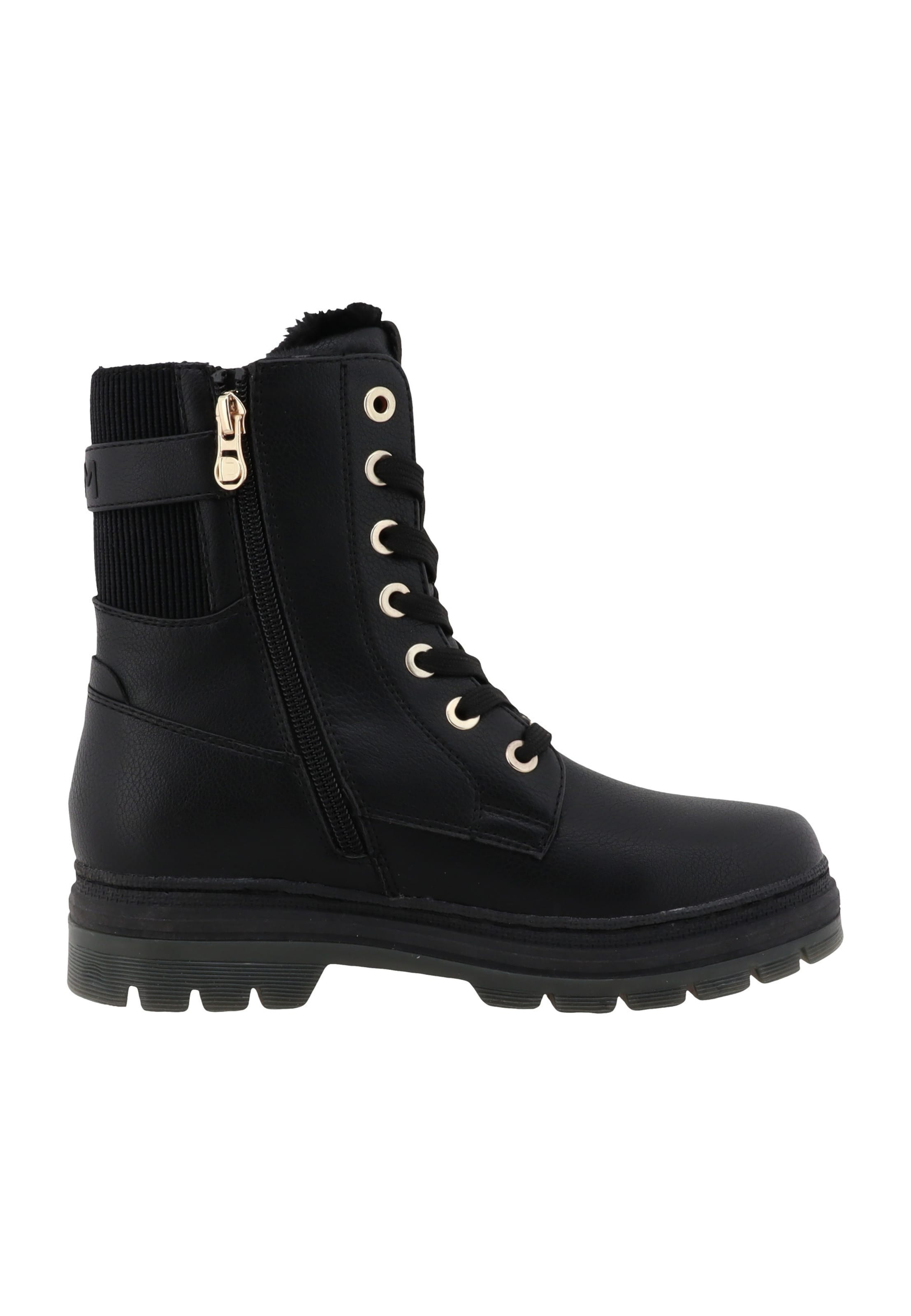Stivaletto stringato di TOM TAILOR in nero