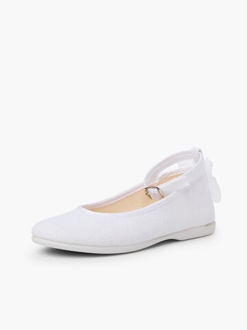 Pisamonas Ballerina in Weiß: Vorderseite