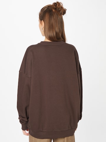 WEEKDAY Sweatshirt in Brown