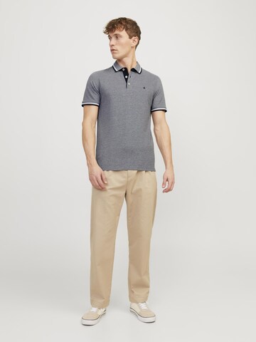 JACK & JONES Tričko 'PAULOS' – modrá