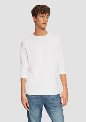 T-Shirt s.Oliver en blanc : devant