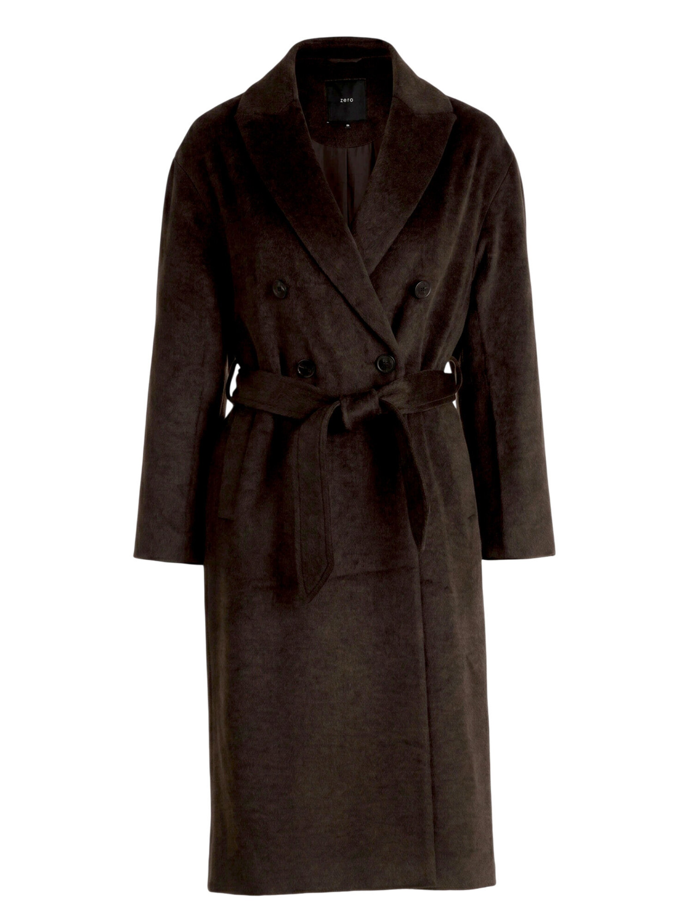zero Winter Coat in XS in Brown, Item view