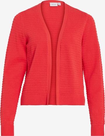 Cardigan 'VILollo' VILA en rouge : devant