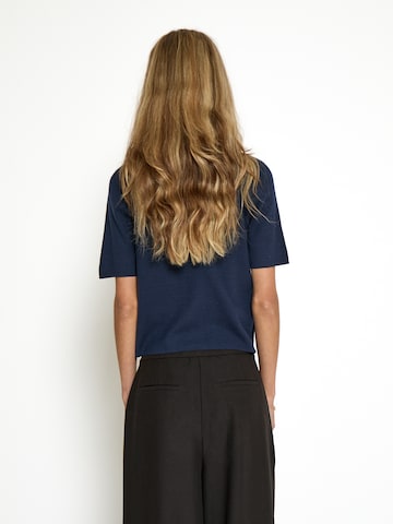 Peppercorn Gebreid vest 'Kaylee' in Blauw