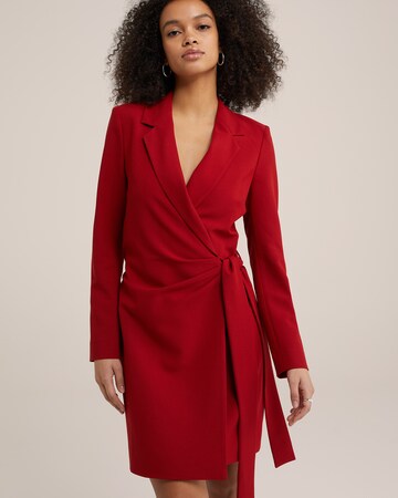 Robe WE Fashion en rouge : devant