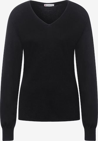 STREET ONE Pullover in Schwarz: predná strana