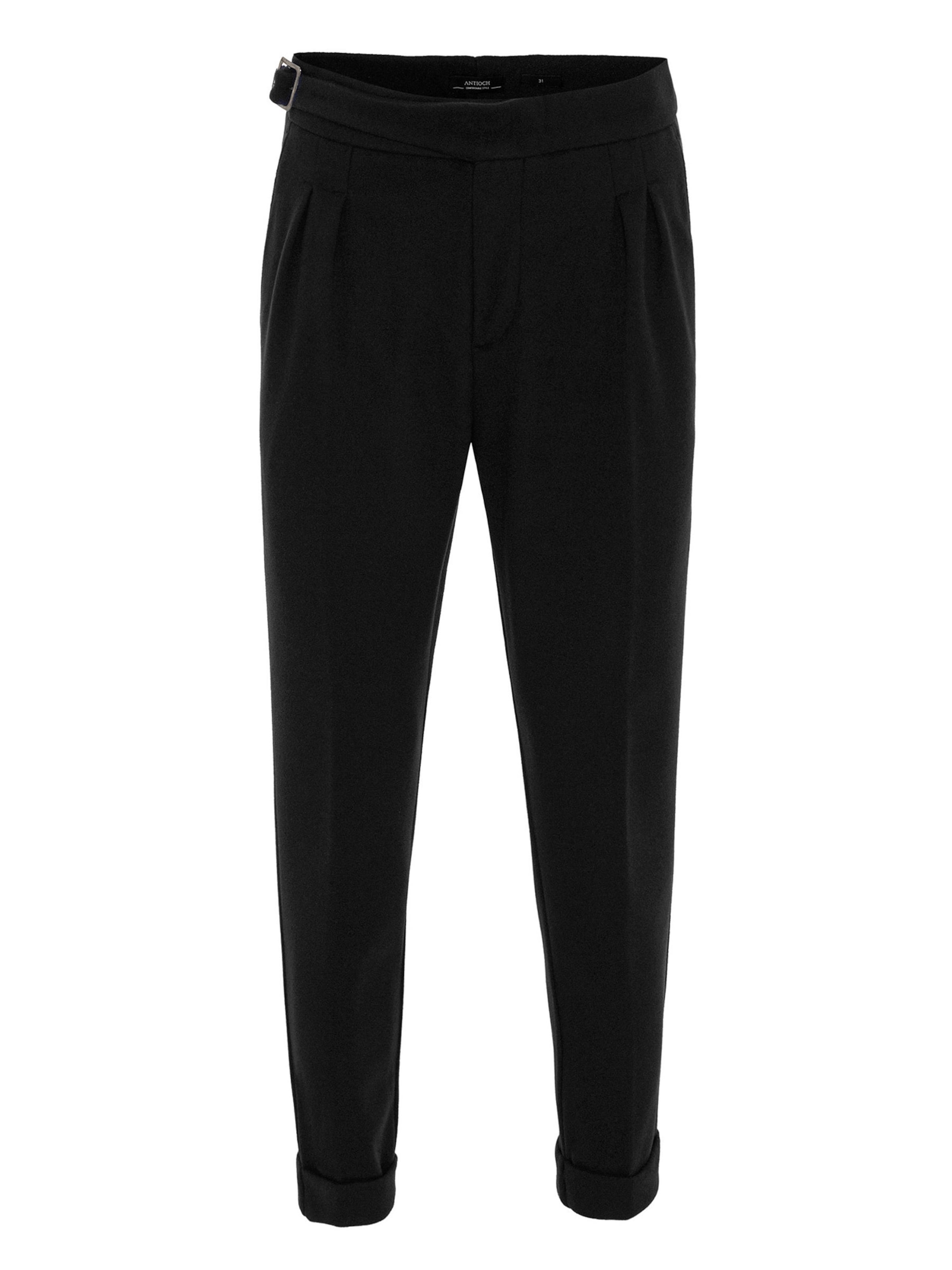 Antioch regular Bukser i sort: forside