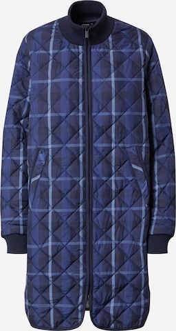 ILSE JACOBSEN Between-seasons coat in Blue: front