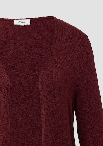 Cardigan s.Oliver en rouge