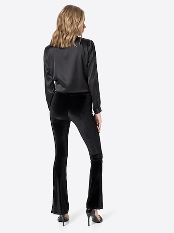 Urban Classics Bootcut Leggings i sort