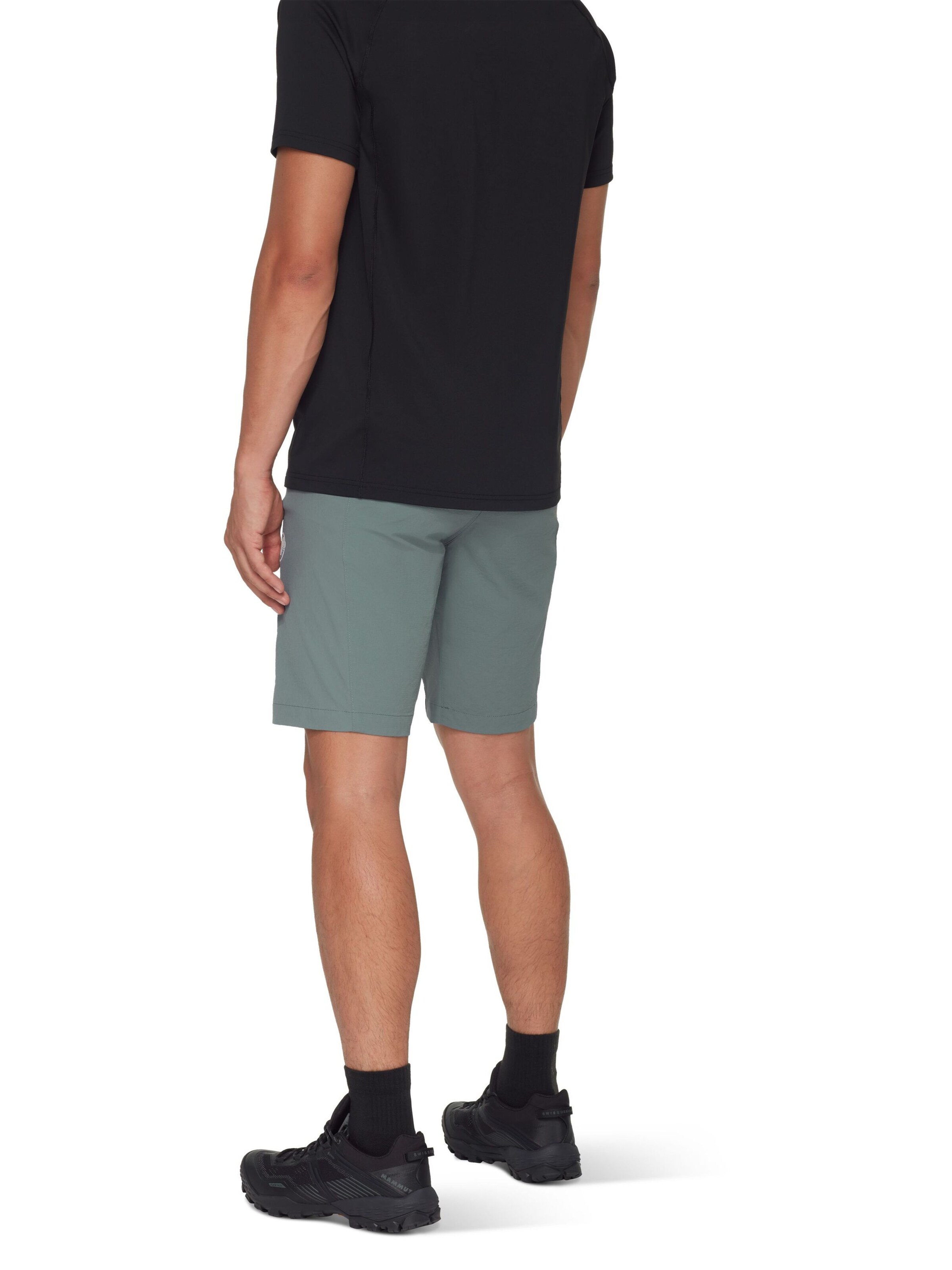 MAMMUT Regular Outdoor Pants 'DUCAN' in Grey