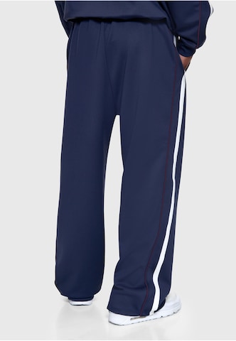 Dropsize Tapered Broek in Blauw