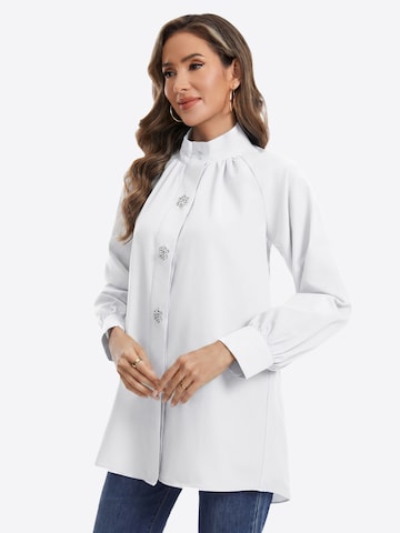 Chemisier Imily Bela en blanc