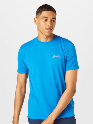 T-Shirt fonctionnel OAKLEY en bleu : devant