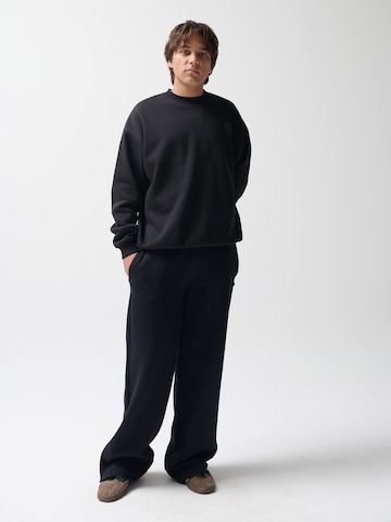 Wide Leg Pantalon NoWear en noir : devant