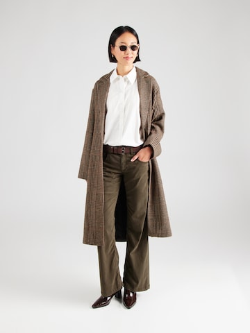 Herrlicher - Bootcut Pantalón 'Edna' en verde