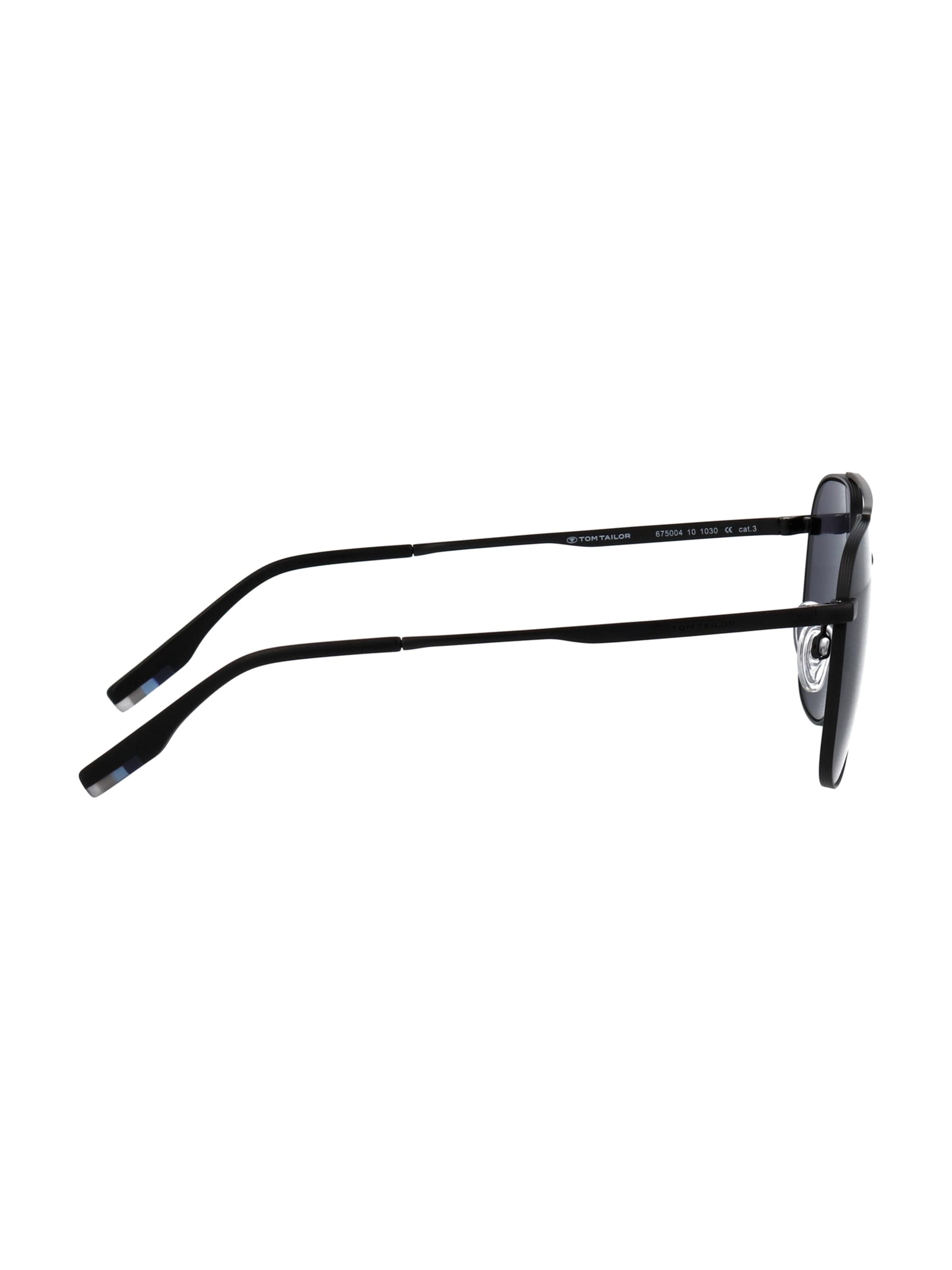 TOM TAILOR Sonnenbrille in Schwarz