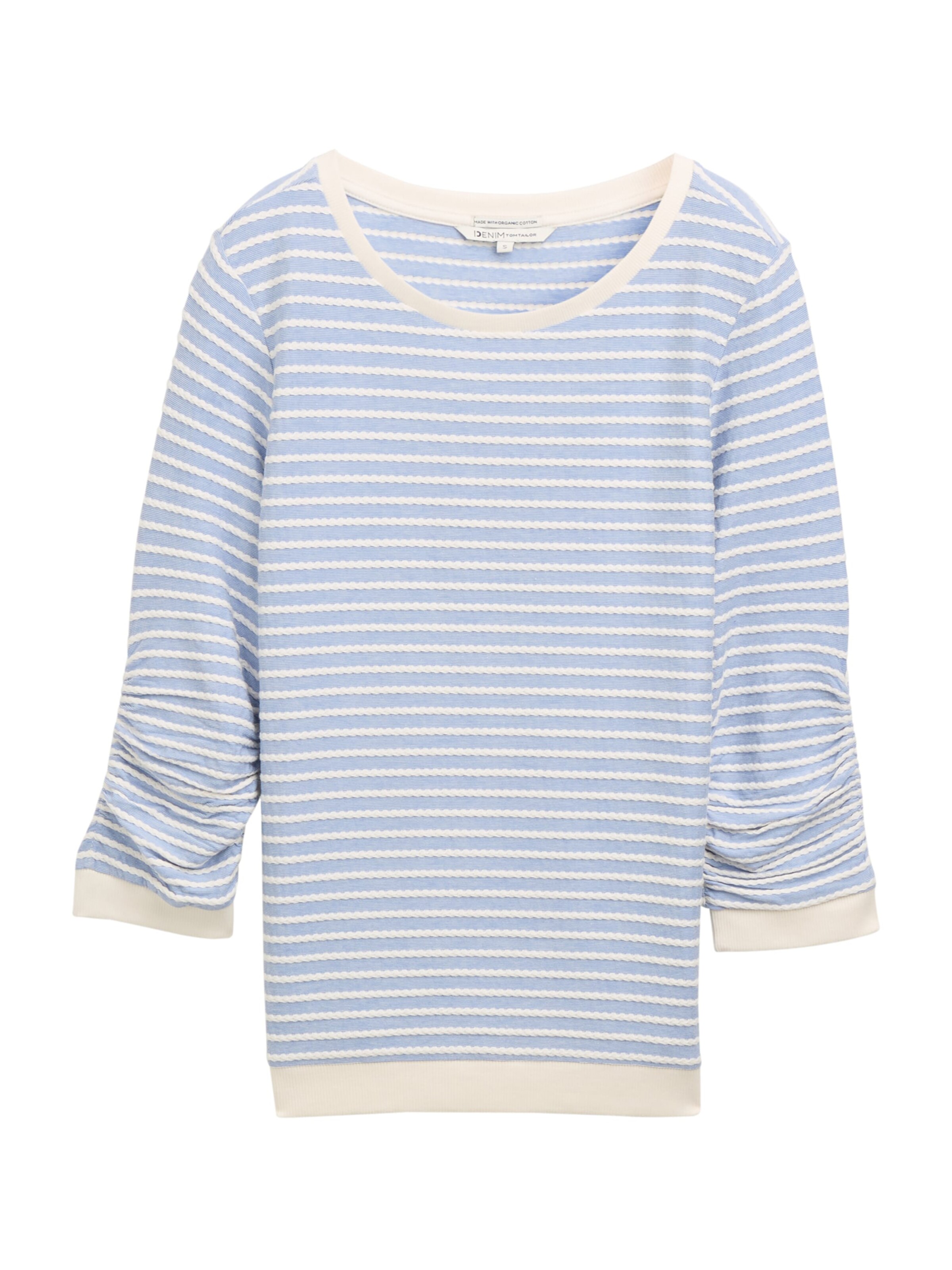 TOM TAILOR DENIM Μπλούζα φούτερ σε μπλε: μπροστά