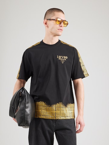 19V69 ITALIA Shirt 'Tamaro' in Black: front