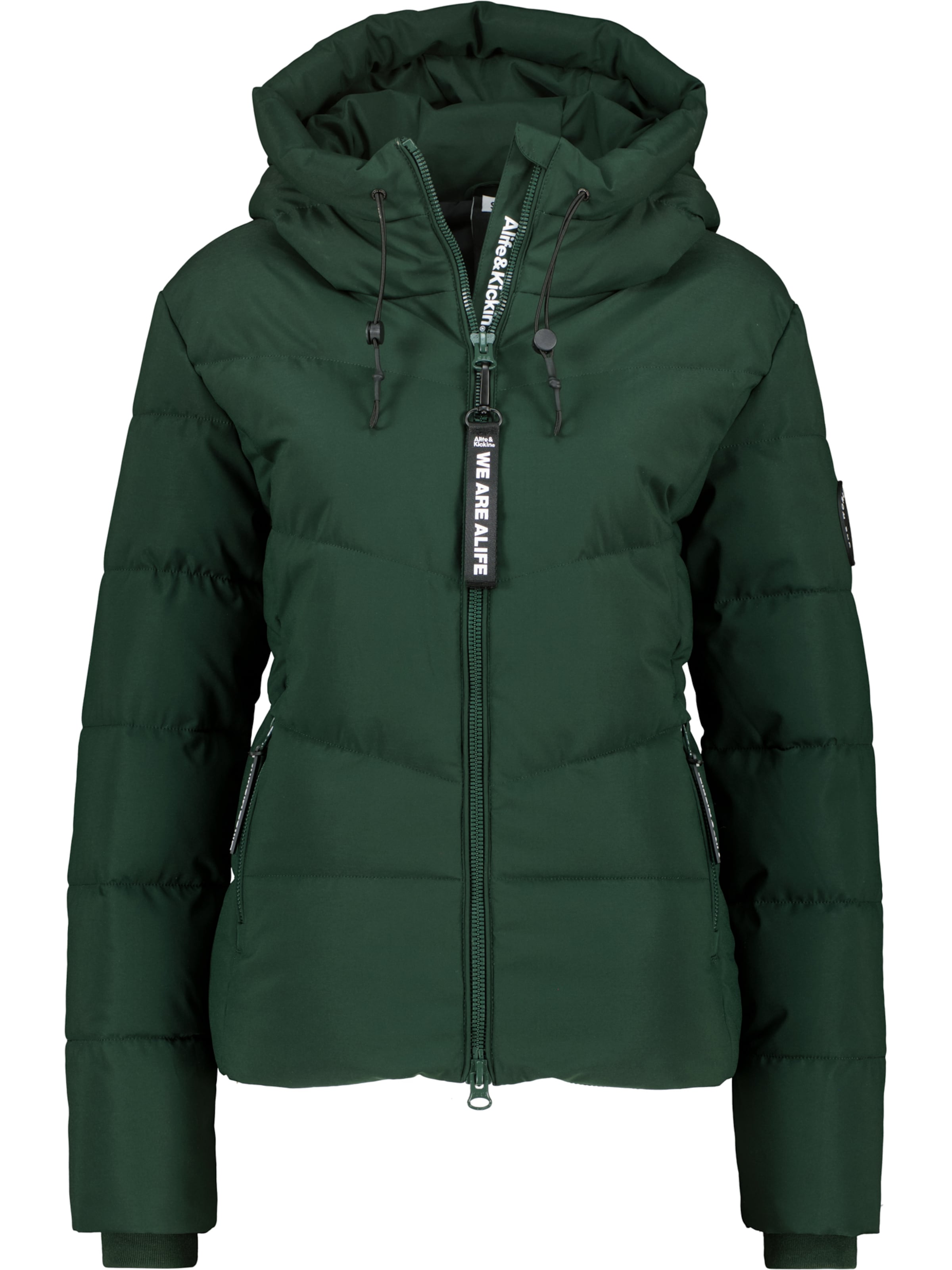 alife & kickin Winter jacket in Green: front