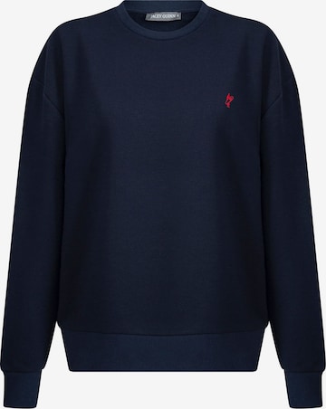 Jacey Quinn Collegepaita värissä sininen: etupuoli