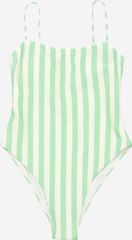 EDITED Bralette Swimsuit 'Naruco' in Green: front