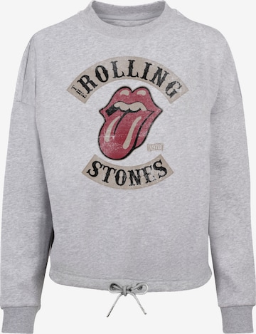 F4NT4STIC Sweatshirt 'The Rolling Stones Tour '78' in Grey: front