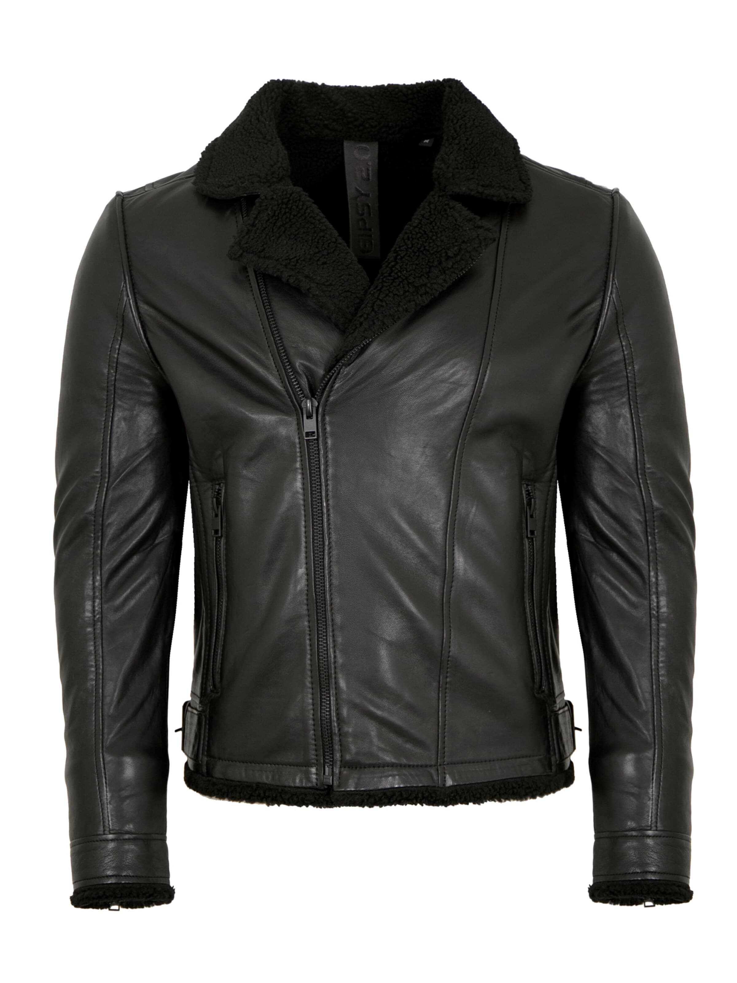 2.0 by Mauritius Between-season jacket 'G2MEnno' in Black: front