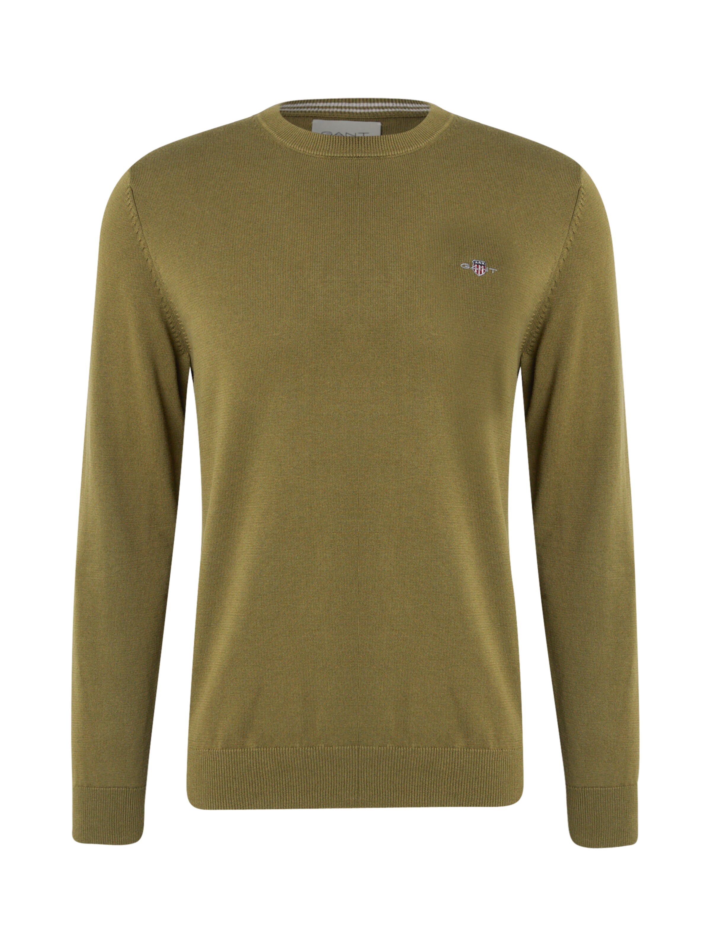 GANT - Pullover 'CLASSIC' em verde: frente