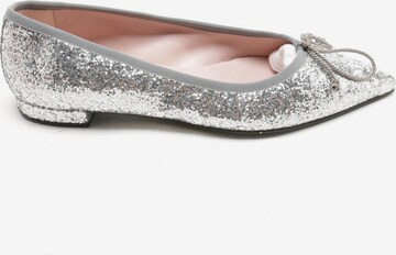 PRETTY BALLERINAS Flats & Loafers in 39 in Silver: front