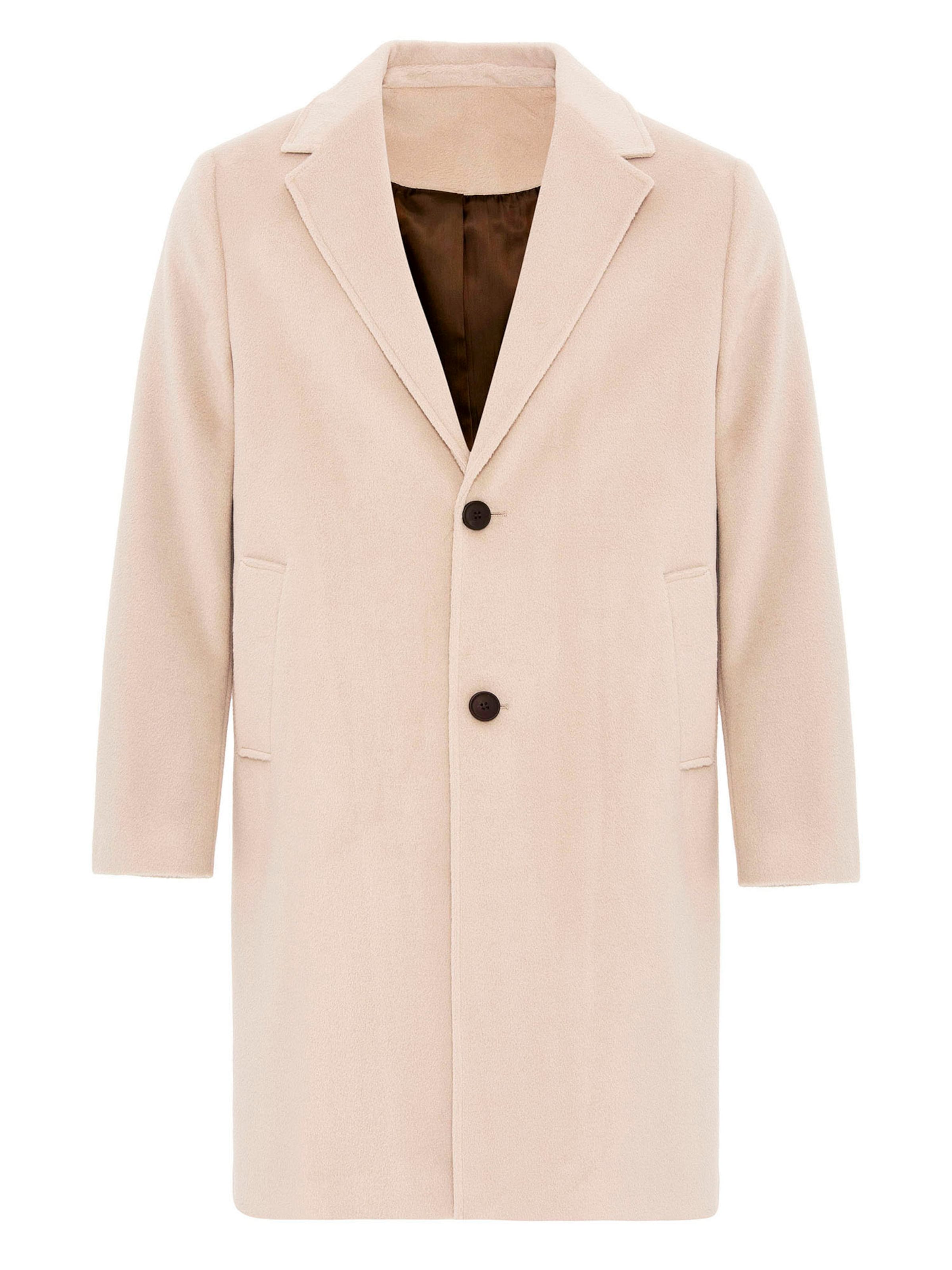 Antioch Ανοιξιάτικο και φθινοπωρινό παλτό σε μπεζ: μπροστά