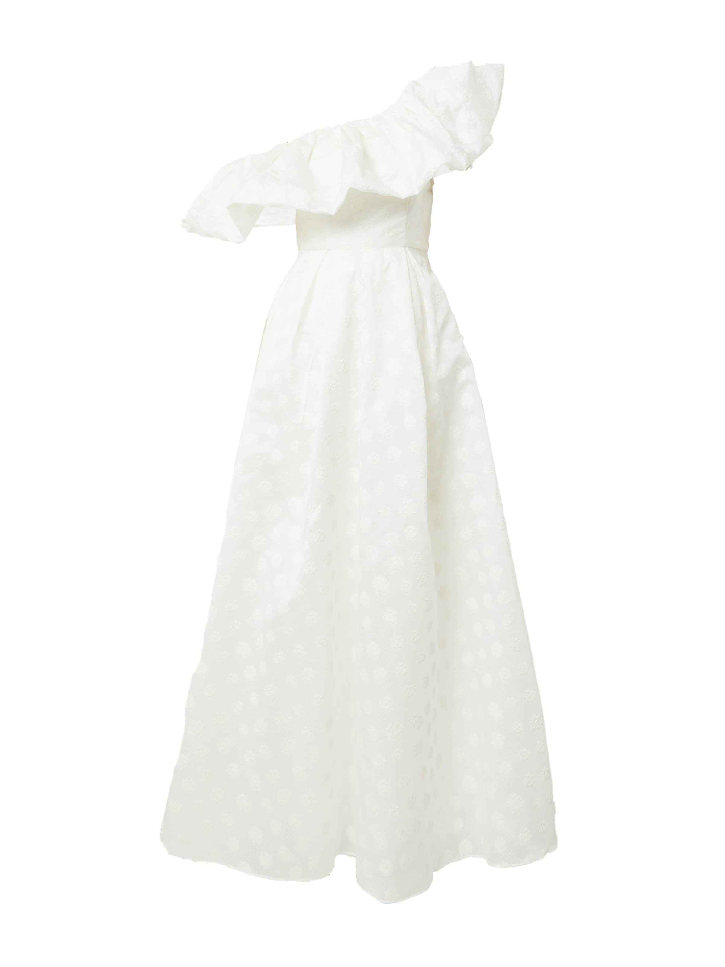 True Decadence - Vestido de noche en blanco: frente