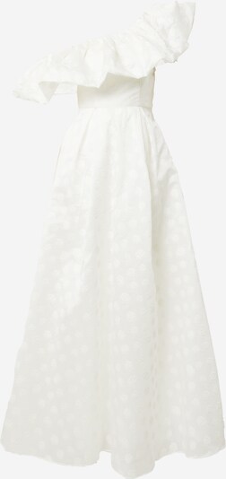 True Decadence Robe de soirée en blanc, Vue avec produit