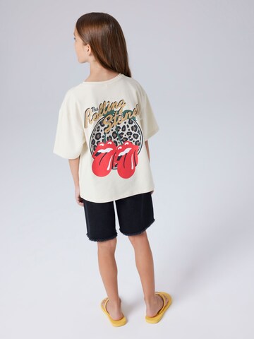 NAME IT Top 'Glitzer' in Wit