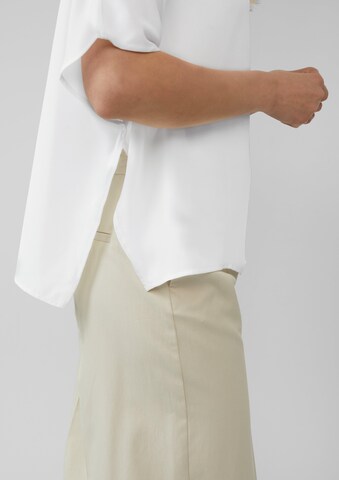 s.Oliver BLACK LABEL Shirt in White