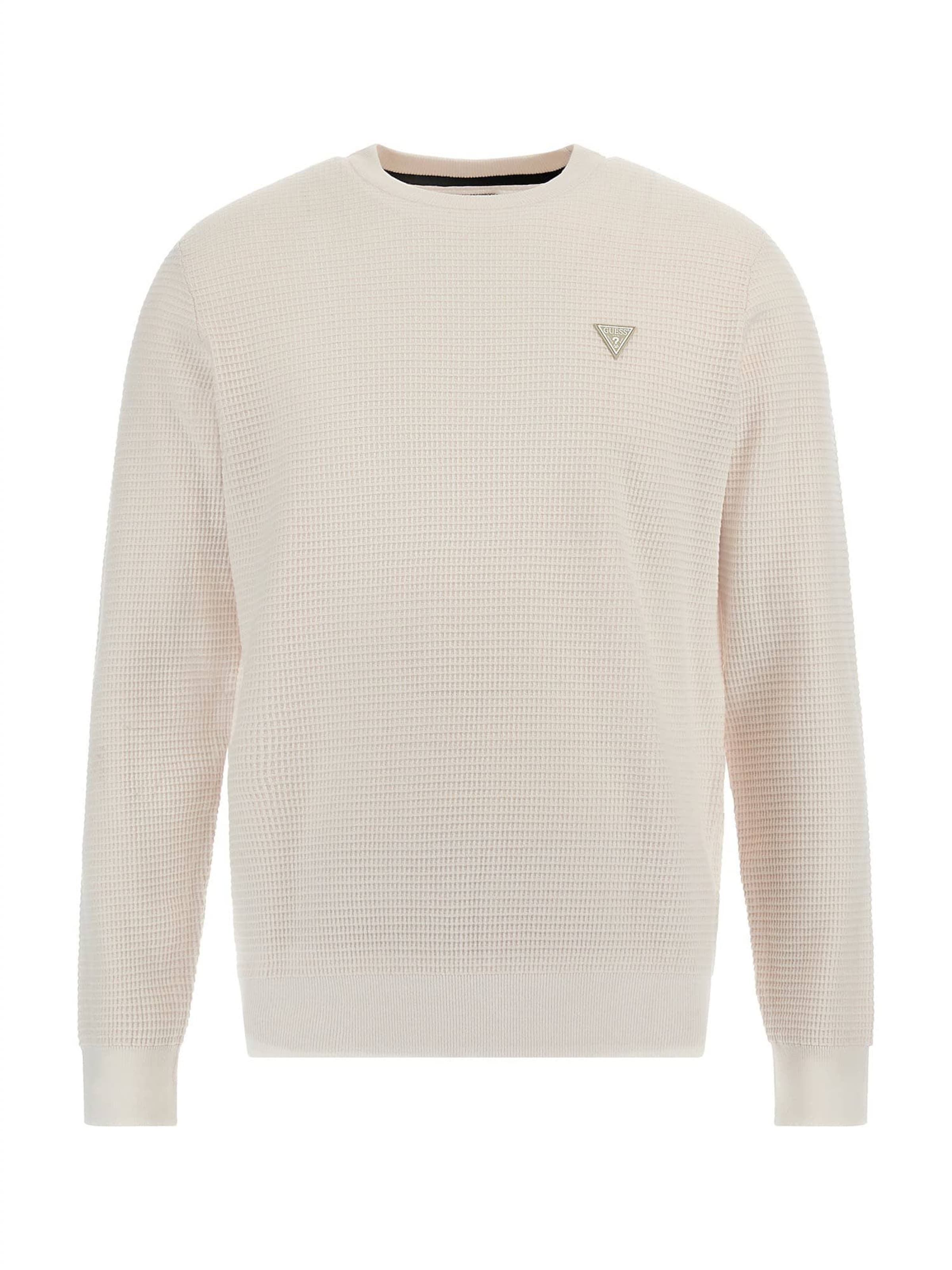 GUESS Pullover in Weiß: Vorderseite