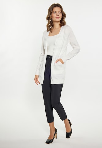 usha BLACK LABEL Knit Cardigan in White