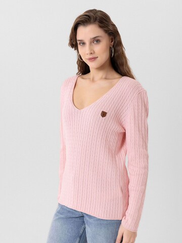 Pullover 'Paulina' di Jacey Quinn in rosa