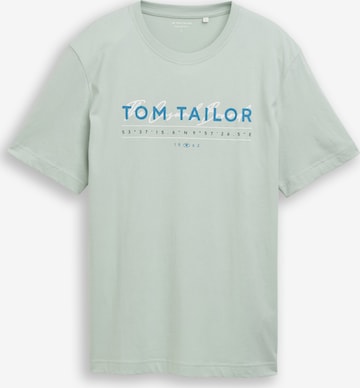 TOM TAILOR - Camiseta en verde: frente