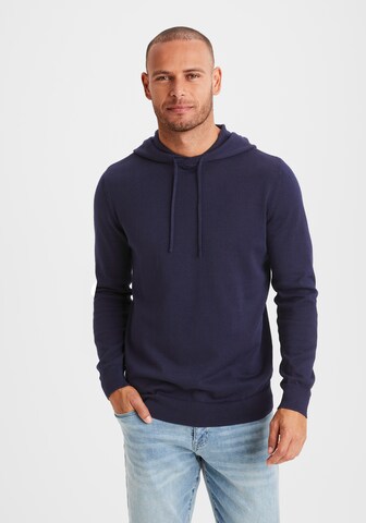 H.I.S Sweater in Blue: front