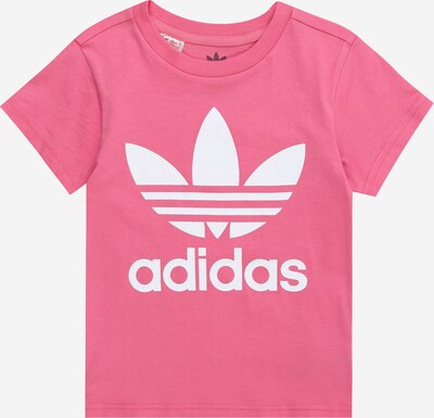 ADIDAS ORIGINALS Shirts 'TREFOIL' i lys pink / hvid, Produktvisning