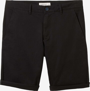 TOM TAILOR Shorts in Schwarz: predná strana