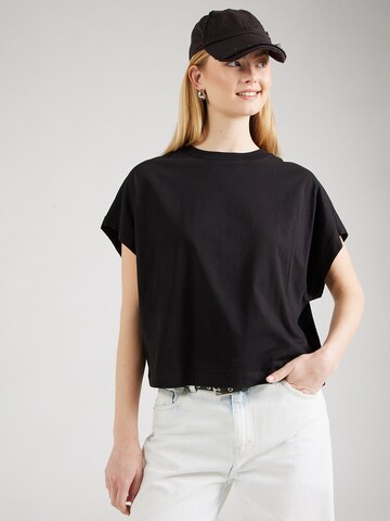 UNITED COLORS OF BENETTON Shirt in Black: front