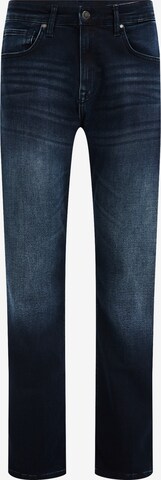 WE Fashion Regular Jeans in Blauw: voorkant