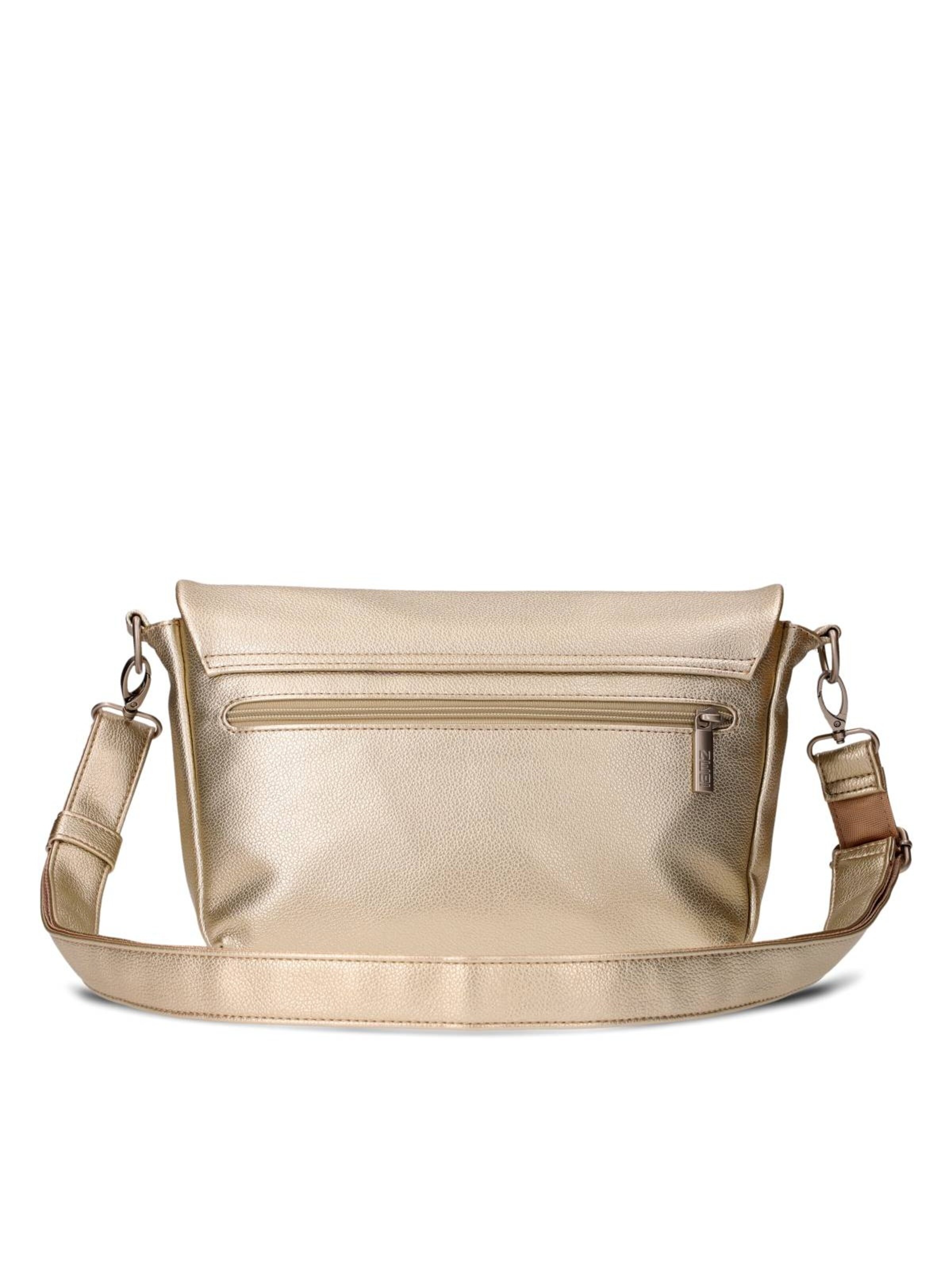 ZWEI - Bolso de mano 'MADEMOISELLE.M M60' en oro