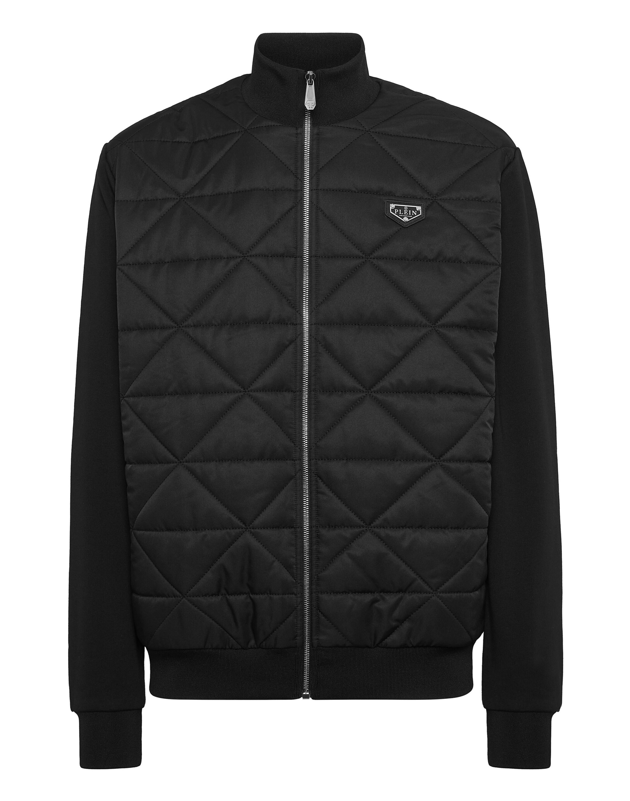 Philipp Plein Jacke in Schwarz: Vorderseite