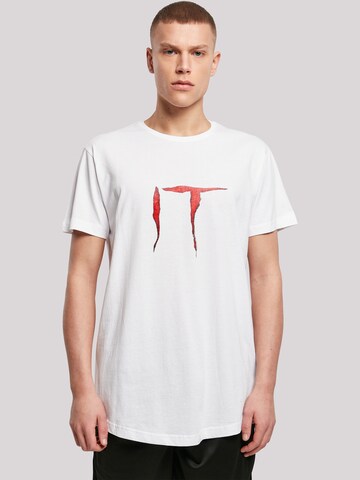 T-Shirt 'IT 2017' F4NT4STIC en blanc : devant